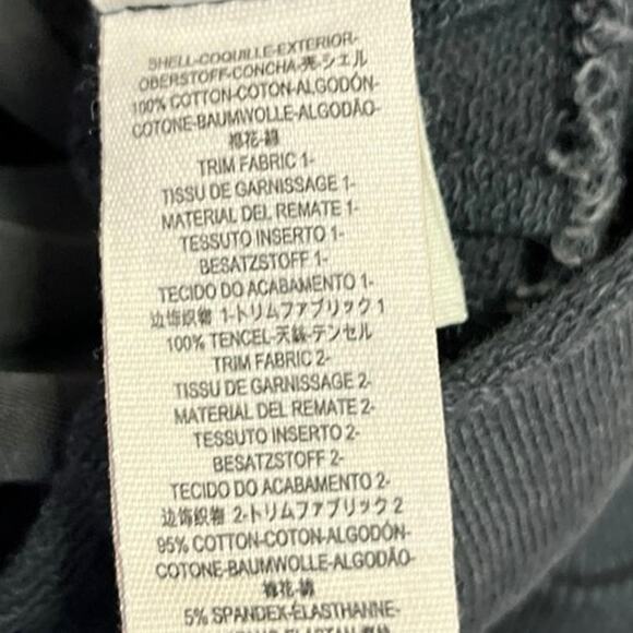 Free People Gray Asymmetrical Zip Up Distressed Shrunken Moto Jacket Coat Sz XS - Picture 6 of 6